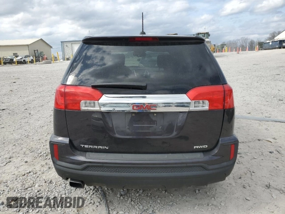 2016 GMC Terrain SLE with VIN 2GKFLSEK3G6336528, listed as a Copart auction lot 47489215 with 127,713 mi miles and Salvage Title. Bid and sale history available at DreamBid. Image 6.