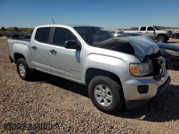 2016 GMC Canyon 2WD with VIN 1GTG5BEA1G1390236, listed as a Copart auction lot 50058495 with 143,316 mi miles and Salvage Title. Bid and sale history available at carsss.com. Image 4.