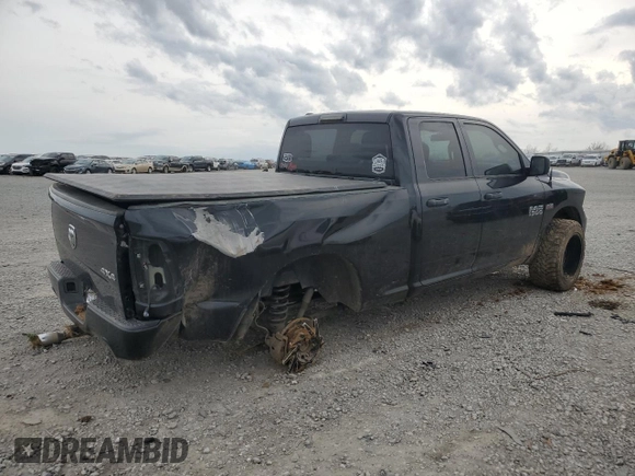 2017 Ram 1500 Express with VIN 1C6RR7FT5HS523187, listed as a Copart auction lot 51119065 with 137,631 mi miles and Salvage title. Bid and sale history available at DreamBid. Image 3.