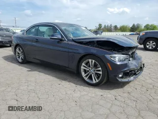 2018 BMW 4 Series 440i z VIN WBA4Z5C57JEE16756, wystawiony jako Copart lot #54753625 z przebiegiem 43 866 mil mil oraz Szkoda całkowita • Salvage title. Historia ofert i sprzedaży dostępna na DreamBid. Obrazek 4.