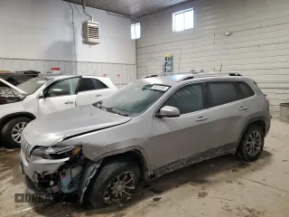 2020 Jeep Cherokee Altitude with VIN 1C4PJMLB8LD569191, listed as a Copart auction lot 46123285 with 188,014 mi miles and Salvage Title. Bid and sale history available at carsss.com. Image 1.