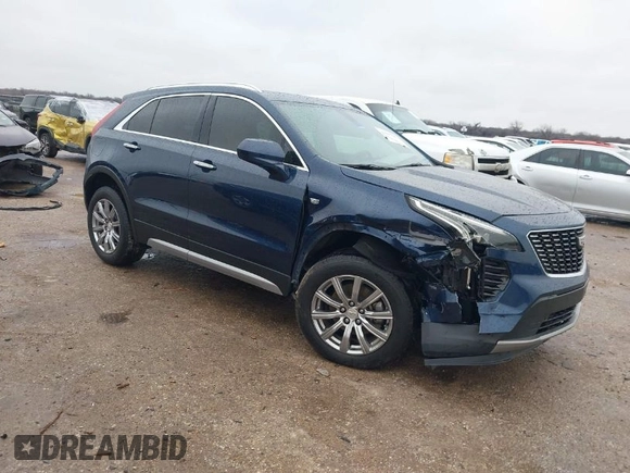 2019 Cadillac XT4 FWD Premium Luxury with VIN 1GYFZCR46KF171126, listed as a IAAI auction lot 41557387 with 88,811 mi miles. Bid and sale history available at carsss.com. Image 1.