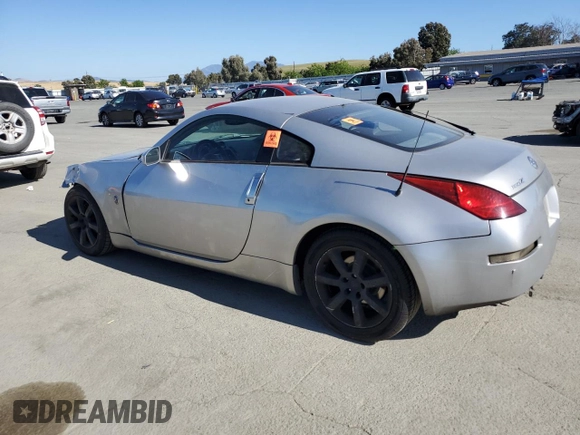 2004 Nissan 350Z Touring z VIN JN1AZ34E94T062960, wystawiony jako Copart lot #55822235 z przebiegiem 186 879 mil mil oraz Szkoda całkowita • Salvage title. Historia ofert i sprzedaży dostępna na DreamBid. Obrazek 2.