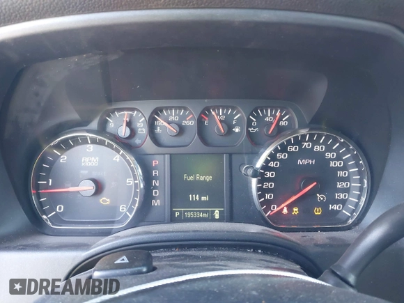 2016 Chevrolet Silverado 1500 Work Truck with VIN 1GCVKNEH8GZ318840, listed as a IAAI auction lot 41351423 with 195,334 mi miles. Bid and sale history available at carsss.com. Image 7.