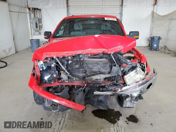 2014 Ford F-150 XL with VIN 1FTFW1EF8EFB59235, listed as a Copart auction lot 54677625 with 179,931 mi miles and Salvage title. Bid and sale history available at DreamBid. Image 5.
