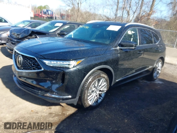 2023 Acura MDX w/Advance Package with VIN 5J8YE1H84PL014255, listed as a IAAI auction lot 41824386 with 17,158 mi miles. Bid and sale history available at carsss.com. Image 18.