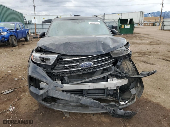 2020 Ford Explorer XLT with VIN 1FMSK8DH0LGB59531, listed as a Copart auction lot 44356115 with NaN miles and Salvage Title. Bid and sale history available at carsss.com. Image 5.