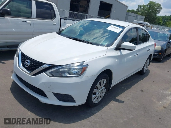 2017 Nissan Sentra S with VIN 3N1AB7AP7HY411404, listed as a IAAI auction lot 42702047 with 128,480 mi miles and . Bid and sale history available at DreamBid. Image 2.