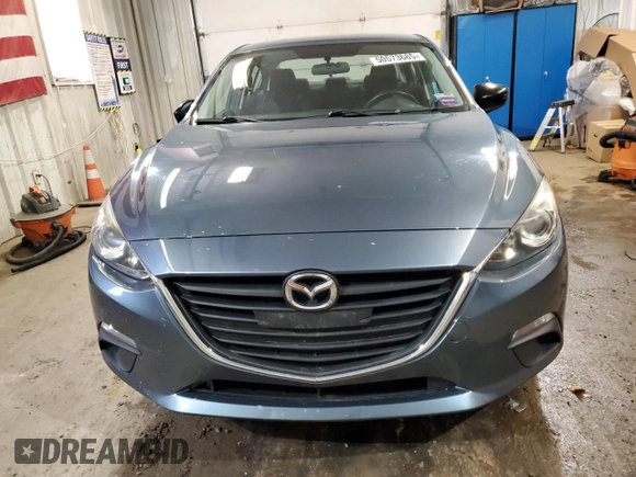 2015 Mazda 3 i SV with VIN JM1BM1T7XF1273445, listed as a Copart auction lot 50573685 with 81,701 mi miles and Salvage Title. Bid and sale history available at carsss.com. Image 5.