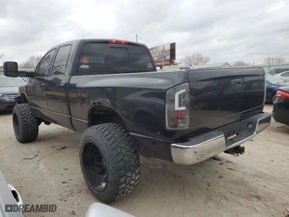2007 Dodge Ram 2500 Laramie with VIN 1D7KS28A57J607131, listed as a Copart auction lot 84927174 with 260,952 mi miles and Salvage Title. Bid and sale history available at carsss.com. Image 2.