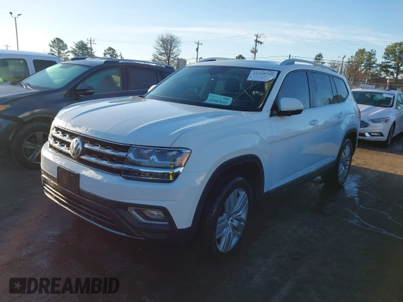2019 Volkswagen Atlas SEL with VIN 1V2MR2CA2KC522314, listed as a IAAI auction lot 41487693 with 71,053 mi miles and . Bid and sale history available at DreamBid. Image 18.