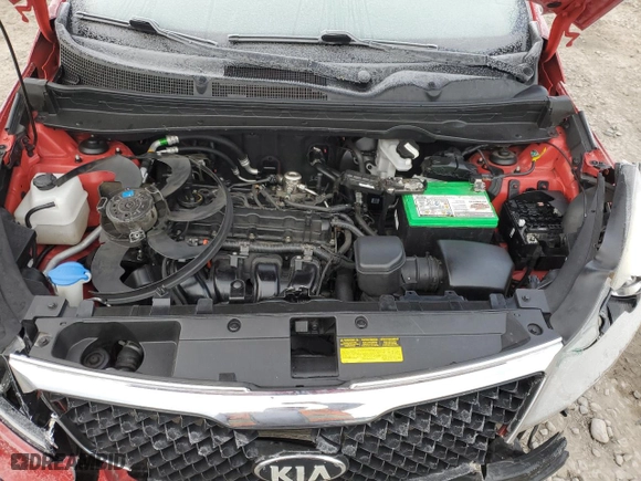 2015 Kia Sportage LX with VIN KNDPBCAC5F7758743, listed as a Copart auction lot 89331685 with 0 mi miles and Salvage Title. Bid and sale history available at carsss.com. Image 11.