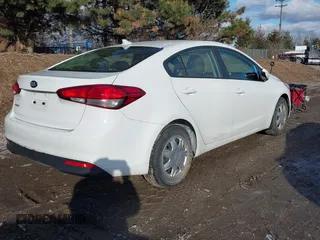 2017 Kia Forte LX with VIN 3KPFK4A77HE057175, listed as a IAAI auction lot 41232874 with 53,479 mi miles. Bid and sale history available at carsss.com. Image 4.