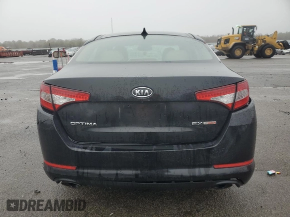 2012 Kia Optima EX with VIN 5XXGN4A62CG065865, listed as a Copart auction lot 44146225 with 141,767 mi miles and Salvage Title. Bid and sale history available at carsss.com. Image 6.