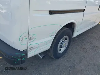 2024 Chevrolet Express Cargo with VIN 1GCWGAFP5R1282188, listed as a IAAI auction lot 42706483 with 10,116 mi miles and . Bid and sale history available at DreamBid. Image 19.