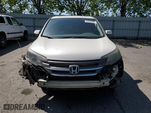 2012 Honda CR-V EX z VIN 5J6RM4H57CL075276, wystawiony jako Copart lot #59622295 z przebiegiem Nie podano mil oraz Szkoda całkowita • Salvage title. Historia ofert i sprzedaży dostępna na DreamBid. Obrazek 5.