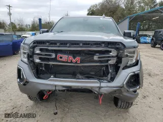 2020 GMC Sierra 1500 AT4 with VIN 3GTP9EEL9LG259297, listed as a Copart auction lot 48955795 with 50,025 mi miles and Salvage Title. Bid and sale history available at carsss.com. Image 5.