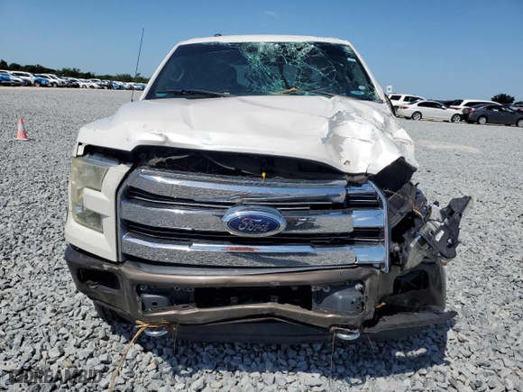 2015 Ford F-150 XLT w/HD Payload Pkg with VIN 1FTFW1EFXFFA96804, listed as a Copart auction lot 52321785 with 76,325 mi miles and Salvage Title. Bid and sale history available at carsss.com. Image 5.