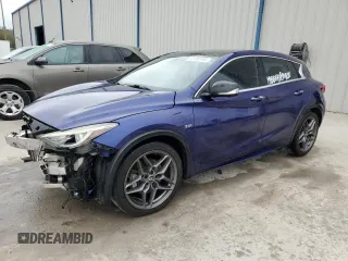 2017 Infiniti QX30 Sport z VIN SJKCH5CPXHA034512, wystawiony jako Copart lot #43760195 z przebiegiem 83 398 mil mil oraz Szkoda całkowita • Salvage title. Historia ofert i sprzedaży dostępna na DreamBid. Obrazek 1.