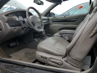 2005 Chrysler Sebring Limited with VIN 1C3EL65R25N662006, listed as a Copart auction lot 48552255 with 125,728 mi miles and Salvage Title. Bid and sale history available at DreamBid. Image 7.