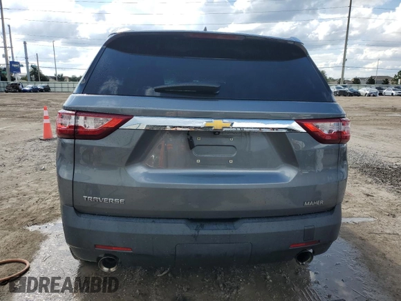 2020 Chevrolet Traverse LS with VIN 1GNERFKWXLJ174924, listed as a Copart auction lot 71939174 with 82,695 mi miles and Non Repairable. Bid and sale history available at carsss.com. Image 6.