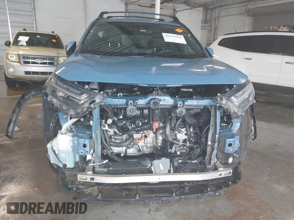 2022 Toyota RAV4 Hybrid SE with VIN 4T3T6RFV3NU089343, listed as a IAAI auction lot 41223554 with 50,589 mi miles and . Bid and sale history available at DreamBid. Image 12.