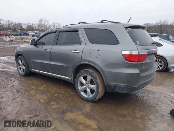 2011 Dodge Durango Citadel with VIN 1D4RE5GG4BC734332, listed as a IAAI auction lot 41425299 with 162,259 mi miles. Bid and sale history available at carsss.com. Image 3.