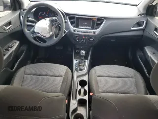 2022 Hyundai Accent SE with VIN 3KPC24A64NE155537, listed as a Copart auction lot 55312015 with 84,544 mi miles and Salvage title. Bid and sale history available at DreamBid. Image 8.