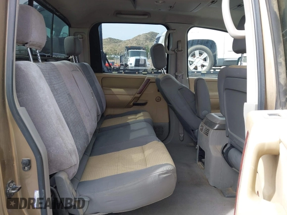 2004 Nissan Titan LE with VIN 1N6AA07A94N559181, listed as a IAAI auction lot 41637533 with Not Provided miles and . Bid and sale history available at DreamBid. Image 8.