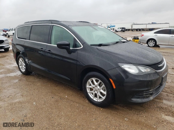 2020 Chrysler Voyager LXI with VIN 2C4RC1DG4LR164454, listed as a Copart auction lot 47022985 with 117,823 mi miles and Salvage Title. Bid and sale history available at carsss.com. Image 4.