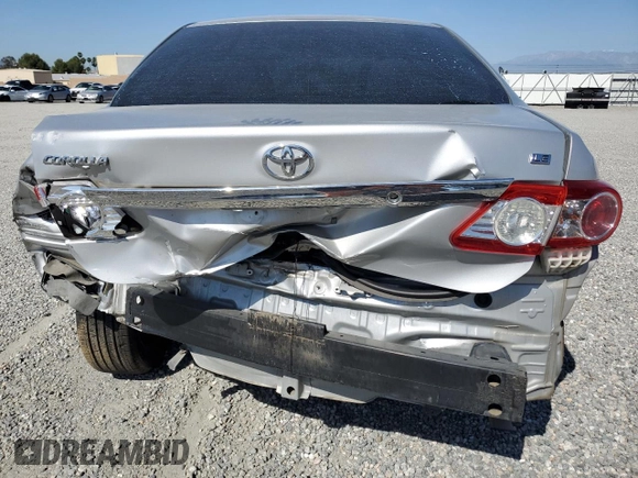 2013 Toyota Corolla L with VIN 5YFBU4EEXDP167695, listed as a Copart auction lot 52051685 with 192,427 mi miles and Salvage Title. Bid and sale history available at carsss.com. Image 6.