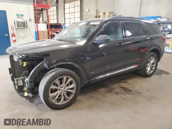 2020 Ford Explorer XLT with VIN 1FMSK8DH7LGC26593, listed as a Copart auction lot 49618145 with 191,010 mi miles and Salvage Title. Bid and sale history available at DreamBid. Image 1.