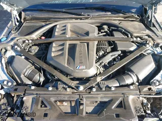 2023 BMW M4 Competition xDrive with VIN WBS43AZ02PCM13315, listed as a IAAI auction lot 41596968 with 28,967 mi miles. Bid and sale history available at carsss.com. Image 10.