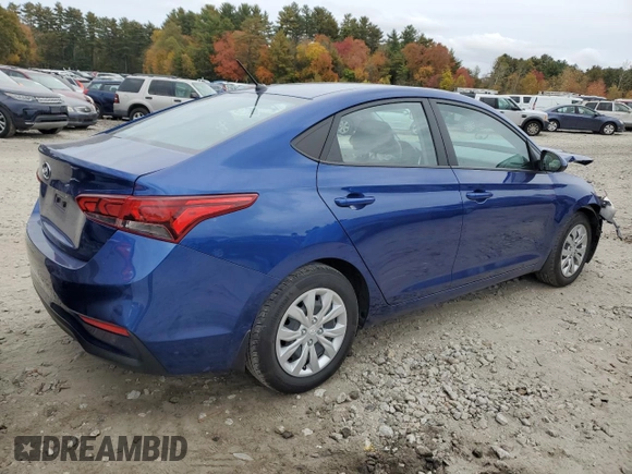 2022 Hyundai Accent SEL with VIN 3KPC24A66NE158763, listed as a Copart auction lot 72641223 with 30,317 mi miles. Bid and sale history available at carsss.com. Image 3.