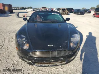 2006 Aston Martin DB9 with VIN SCFAB02A96GB04608, listed as a Copart auction lot 76550654 with 0 mi miles and Non Repairable. Bid and sale history available at carsss.com. Image 5.