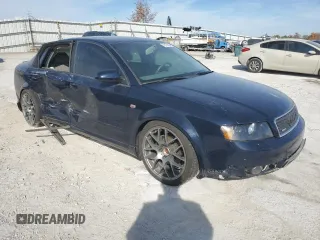 2005 Audi A4 1.8T SE with VIN WAULC68E75A116933, listed as a Copart auction lot 78170564 with 217,181 mi miles and Salvage Title. Bid and sale history available at carsss.com. Image 4.