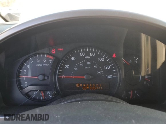 2007 Nissan Titan SE with VIN 1N6BA07A87N228312, listed as a Copart auction lot 82164424 with 206,471 mi miles and Clean title. Bid and sale history available at DreamBid. Image 9.