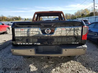 2017 Nissan Titan XD SV with VIN 1N6BA1F46HN507177, listed as a Copart auction lot 79248004 with 0 mi miles and Salvage Title. Bid and sale history available at carsss.com. Image 6.