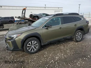 2025 Subaru Outback Premium z VIN 4S4BTADC0S3117214, wystawiony jako Copart lot #45672585 z przebiegiem 7 608 mil mil oraz Szkoda całkowita • Salvage title. Historia ofert i sprzedaży dostępna na DreamBid. Obrazek 1.