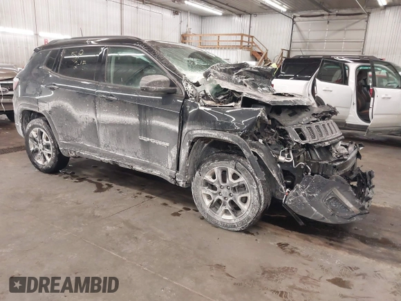 2018 Jeep Compass Trailhawk with VIN 3C4NJDDB2JT211775, listed as a IAAI auction lot 41610112 with 99,238 mi miles and . Bid and sale history available at DreamBid. Image 1.