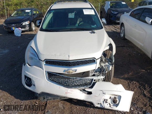 2014 Chevrolet Equinox LTZ with VIN 1GNFLHEK9EZ124045, listed as a IAAI auction lot 41831645 with 70,417 mi miles and . Bid and sale history available at carsss.com. Image 6.