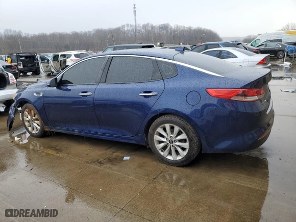 2017 Kia Optima LX with VIN 5XXGT4L34HG156040, listed as a Copart auction lot 44198465 with 112,658 mi miles and Salvage Title. Bid and sale history available at carsss.com. Image 2.