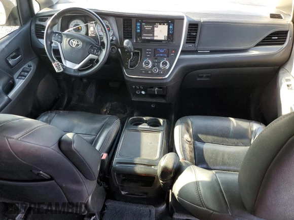 2017 Toyota Sienna SE with VIN 5TDXZ3DC1HS768654, listed as a Copart auction lot 48874735 with 246,060 mi miles and Salvage Title. Bid and sale history available at carsss.com. Image 8.