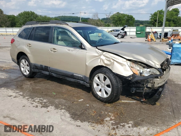 2010 Subaru Outback Premium All-Weather Anniversary with VIN 4S4BRBCCXA3372070, listed as a Copart auction lot 60491595 with 264,928 mi miles and Salvage title. Bid and sale history available at DreamBid. Image 4.