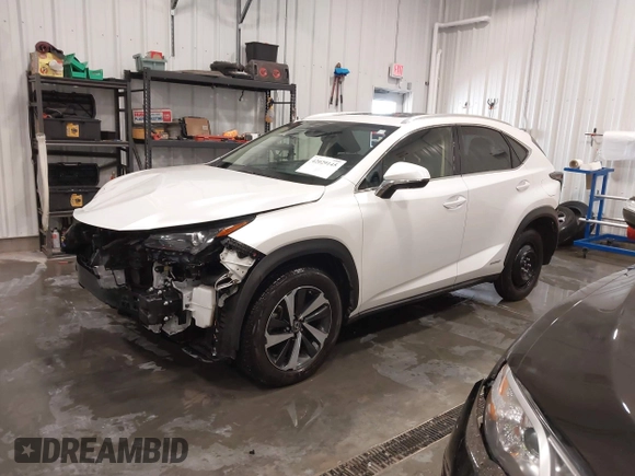 2021 Lexus NX 300h with VIN JTJGJRDZ4M5011467, listed as a IAAI auction lot 42029145 with 94,630 mi miles and . Bid and sale history available at DreamBid. Image 23.