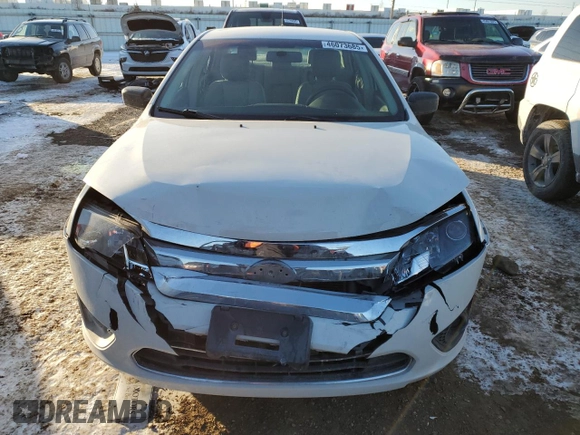 2012 Ford Fusion S with VIN 3FAHP0GA8CR327611, listed as a Copart auction lot 46073685 with 75,701 mi miles and Salvage Title. Bid and sale history available at carsss.com. Image 5.