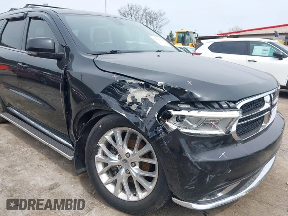 2016 Dodge Durango Limited with VIN 1C4RDHDG9GC480372, listed as a IAAI auction lot 42022764 with 100,091 mi miles and . Bid and sale history available at DreamBid. Image 6.