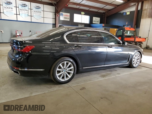 2020 BMW 7 Series 740i xDrive z VIN WBA7T4C06LGF97045, wystawiony jako Copart lot #42745735 z przebiegiem 115 509 mil mil oraz Czysty tytuł • Clean title. Historia ofert i sprzedaży dostępna na DreamBid. Obrazek 3.
