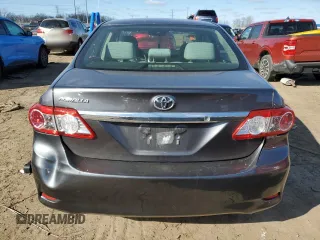 2013 Toyota Corolla L with VIN JTDBU4EE5DJ117615, listed as a Copart auction lot 52107305 with 36,685 mi miles and Clean Title. Bid and sale history available at carsss.com. Image 6.