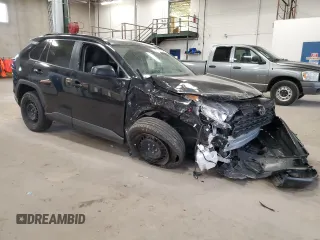 2020 Toyota RAV4 LE with VIN 2T3H1RFV1LW060179, listed as a Copart auction lot 52715575 with 80,531 mi miles and Salvage Title. Bid and sale history available at DreamBid. Image 4.